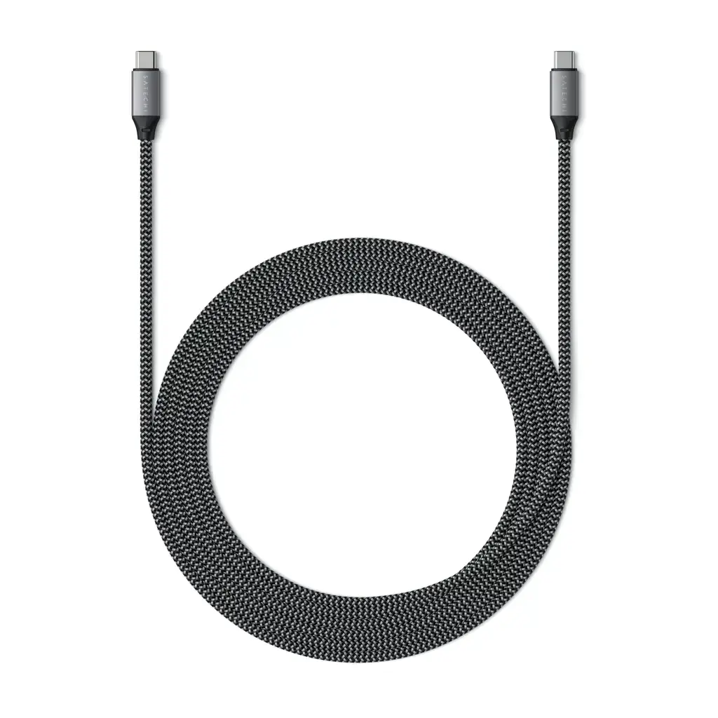 Satechi USB-C to USB-C Cable 100W Space Gray (2 m) (ST-TCC2MM)